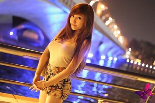 Hotgirl "ngực khủng" Mi Nhon "thách đấu" Bà Tưng | Mi Nhon 2013, Hotgirl Mi Nhon 2013, Bà Tưng 2013, Bà Tưng Lê Thị Huyền Anh 2013, Lê Thị Huyền Anh 2013
